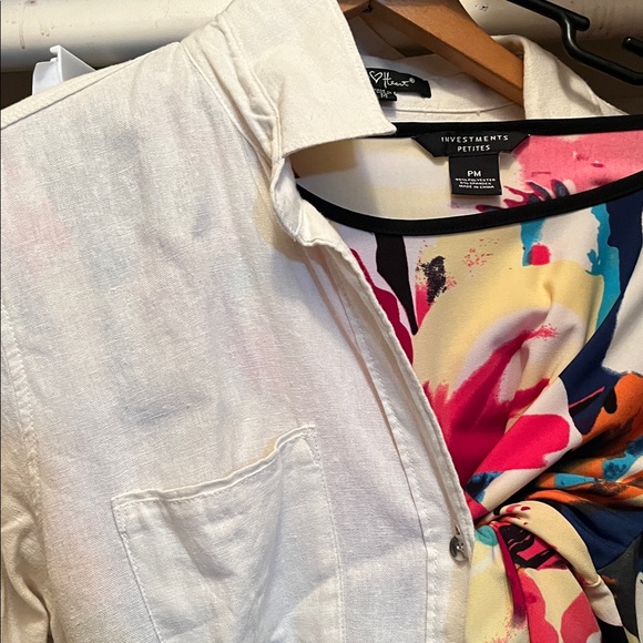 Velvet heart shirt dress size medium - linen - Picture 5 of 5